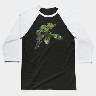 Zaku Green Baseball T-Shirt